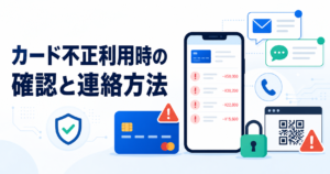 クレジットカード不正利用に気づいたときの確認と連絡の基本