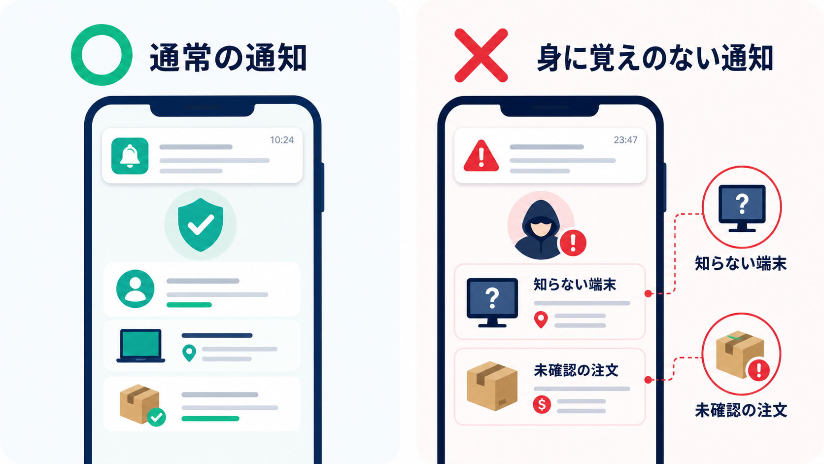 普段と違う動きに早く気づくことが大切です。